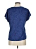 Uniqlo 100% Polyester Blue Short Sleeve T-Shirt Size M - photo 2