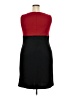 Studio One Color Block Red Cocktail Dress Size 18 - photo 2