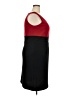 Studio One Color Block Red Cocktail Dress Size 18 - photo 4