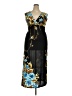 Unbranded Tropical Black Cocktail Dress Size XXL - photo 1
