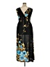 Unbranded Tropical Black Cocktail Dress Size XXL - photo 2