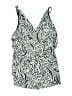 Unbranded Animal Print Silver Swimsuit Top Size XL - photo 1
