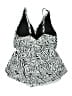 Unbranded Animal Print Silver Swimsuit Top Size XL - photo 2