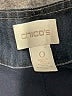 Chico's Paisley Blue Denim Jacket Size S - photo 6