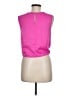 Self Contrast 100% Polyester Pink Sleeveless Top Size M - photo 2
