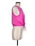 Self Contrast 100% Polyester Pink Sleeveless Top Size M - photo 4