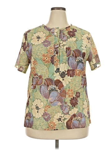 Unbranded Short Sleeve Blouse (view 1)