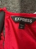 Express Solid Red Cocktail Dress Size XS - photo 7
