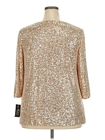 Alex Evenings 3/4 Sleeve Top (view 2)