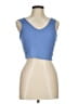 Shein 100% Polyester Blue Tank Top Size 6 - photo 1