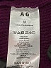 AG 100% Cashmere Solid Burgundy Cashmere Pullover Sweater Size M - photo 8
