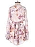 Miami 100% Polyester Floral Purple Romper Size XS - photo 2