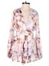 Miami 100% Polyester Floral Purple Romper Size XS - photo 1