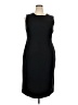 SPANX Solid Black Cocktail Dress Size 2X - photo 1