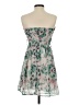 Delia's 100% Polyester Floral Green Cocktail Dress Size S - photo 2