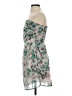 Delia's 100% Polyester Floral Green Cocktail Dress Size S - photo 5