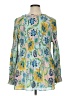 Sunny Leigh 100% Polyester Yellow Long Sleeve Blouse Size XL - photo 2