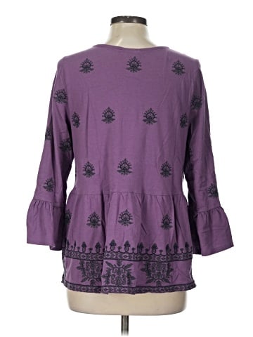 Purejill 3/4 Sleeve Top (view 2)