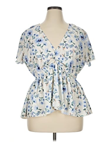 Arula Short Sleeve Blouse (view 1)