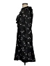 Ann Taylor 100% Polyester Floral Black Cocktail Dress Size 4 - photo 5