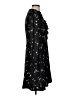Ann Taylor 100% Polyester Floral Black Cocktail Dress Size 4 - photo 4