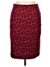 Talbots Animal Print Red Formal Skirt Size 14 - photo 1