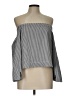 Unbranded Gray 3/4 Sleeve Blouse Size L (estimated) - photo 1