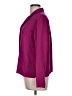 Theory Purple 3/4 Sleeve Button-Down Shirt Size M - photo 5