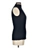 Theory Blue Ivory Sleeveless Top Size Med - Lg - photo 4