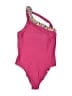 Summersalt Paisley Pink One Piece Swimsuit Size 10 - photo 1