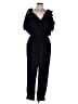 Unbranded 100% Polyester Solid Black Jumpsuit Size XL - photo 1