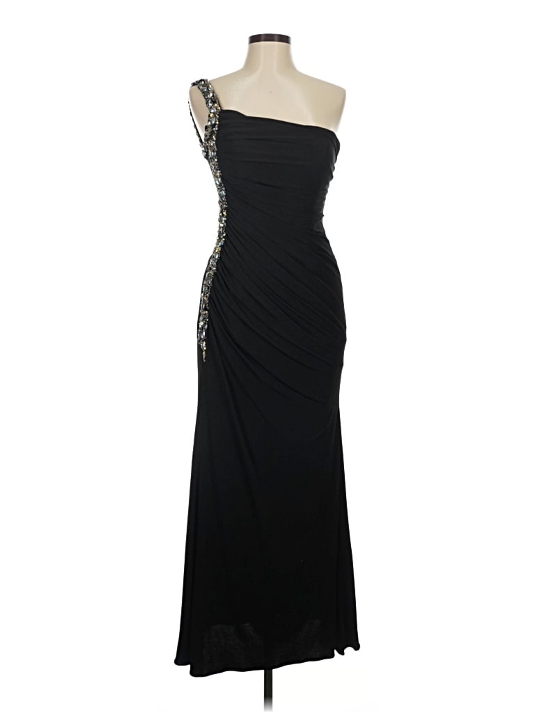 Pre-owned Terani Couture Cocktail Dress In Ivory
