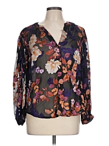 Chico's 3/4 Sleeve Blouse (view 1)