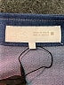 Zara Blue 3/4 Sleeve Button-Down Shirt Size M - photo 7