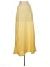 Dynamite Solid Yellow Casual Skirt Size S - photo 1
