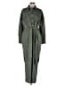 Express 100% Polyester Green Jumpsuit Size XL - photo 1