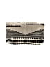French Connection Stripes Ivory Gray Clutch One size - photo 2