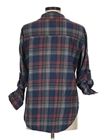 Love Notes 3/4 Sleeve Button-Down Shirt (view 2)