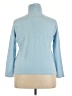 Basic Editions 100% Cotton Blue Long Sleeve Turtleneck Size XXL - photo 2