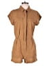 Universal Thread Solid Tan Romper Size 4 - photo 1