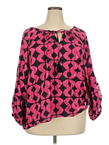 Sundance 3/4 Sleeve Blouse (view 1)