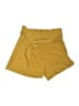 Athleta Solid Yellow Shorts Size 2 - photo 1