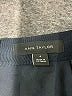 Ann Taylor 100% Polyester Polka Dots Blue Black Formal Skirt Size 6 - photo 4