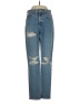 Carmar Hearts Blue Jeans Size 25 waist - photo 1