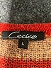 Cecico Stripes Orange Pullover Sweater Size L - photo 7
