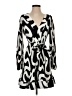Milly Print Ivory Casual Dress Size 4 - photo 1