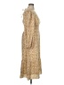 Lush 100% Polyester Paisley Gold Casual Dress Size XL - photo 4