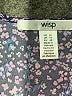 Wisp Print Purple Casual Dress Size 10 - photo 7