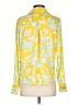 Timing 100% Polyester Yellow Long Sleeve Blouse Size S - photo 2
