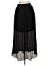 Topshop Solid Black Casual Skirt Size 8 - photo 2